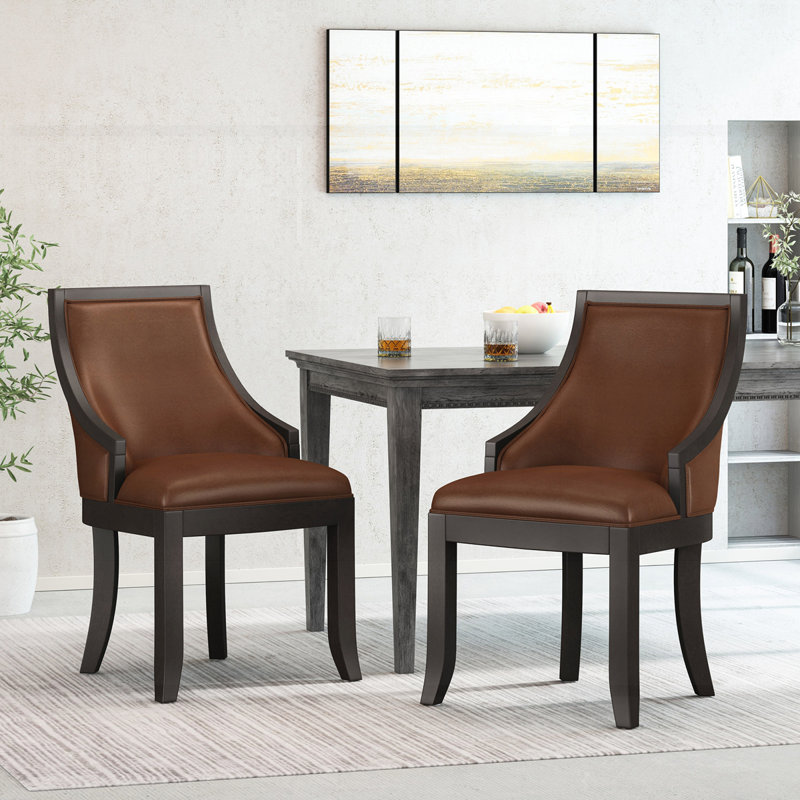Ensemble de 2 chaises de salle à manger Farmhouse