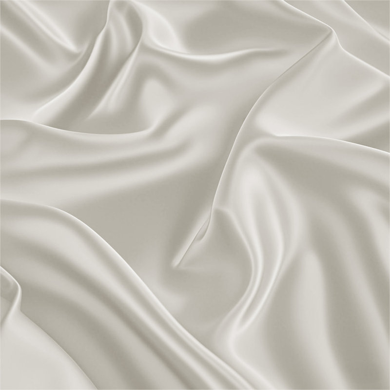 Silk Luxury Deep Box Fitted Sheet, Single (3'), Ivory