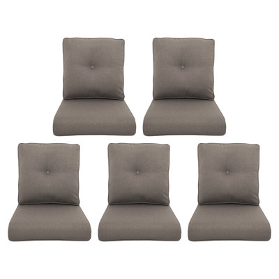 Coussins de remplacement pour meubles d'extérieur 24 po x 22 po Carolina