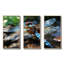 «Blue Fluttering Dragonfly I», art mural libellule-2097306049-2097306061