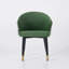 Chaises de salle à manger, chaises de salle à manger vertes, chaise de salle à manger moderne capitonnée en velours à oreilles-2086760651-2089035813