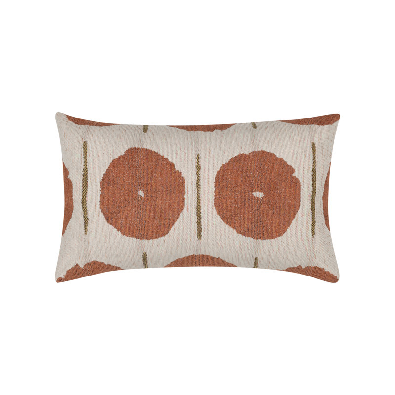 Solstice Papaya Rectangular Performance Pillow Cover & Insert, Papaya