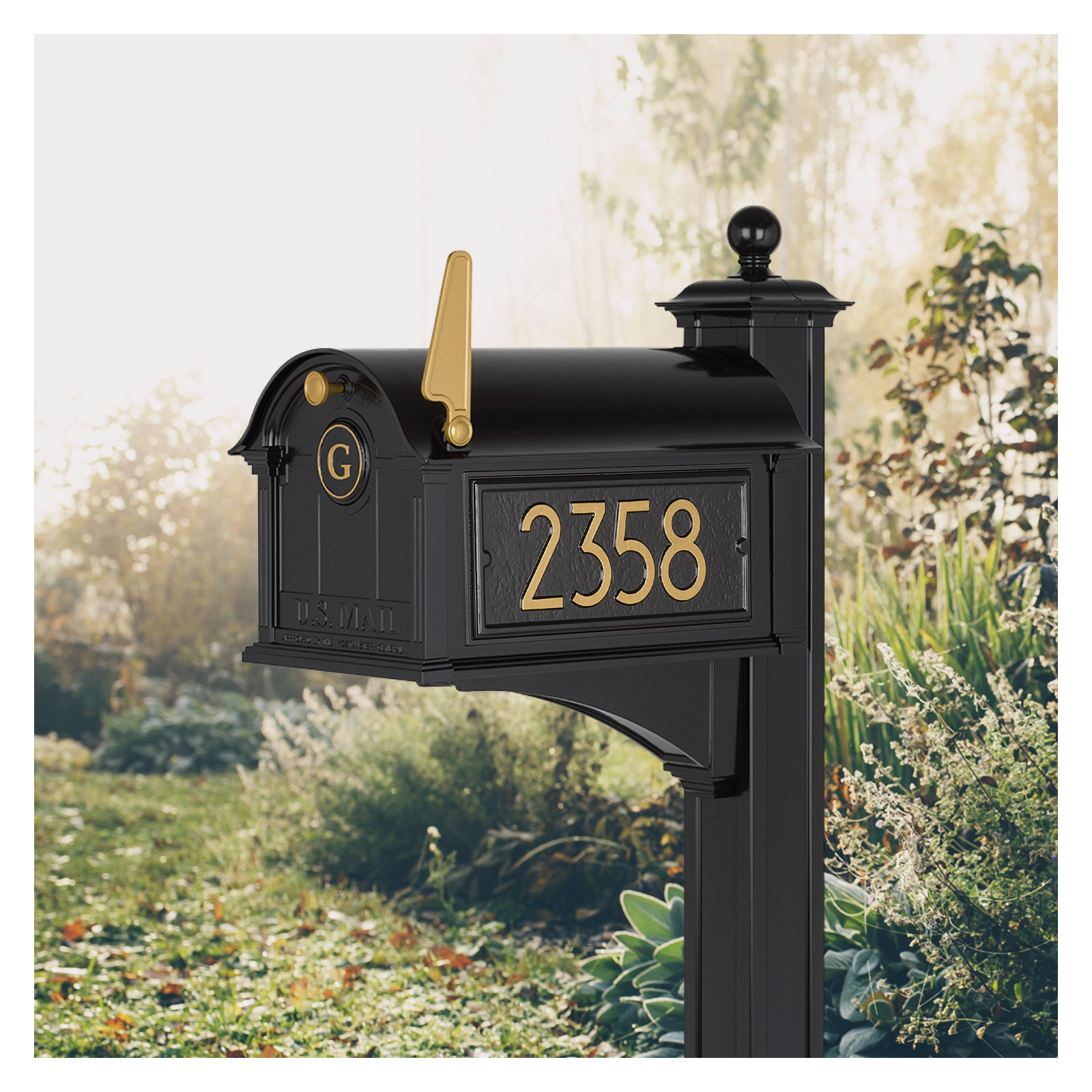 Balmoral Mailbox, Black, Yes