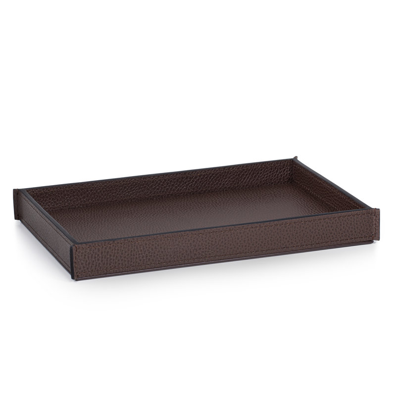 Piega Lychee Brown Tray, Brown
