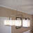 Janeta 4 - Light Polished Chrome Kitchen Island Pendant