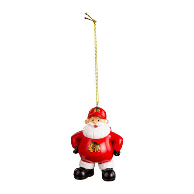 Ornement de l'entraîneur du Père Noël, Blackhawks de Chicago