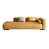 Chaise longue à accoudoir droit