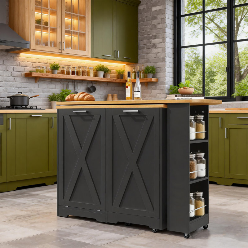 Wood Kitchen Island