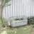 Raised Garden Bed With Mini PVC Greenhouse Cover, Outdoor Metal Planter Box With 2 Roll-Up Windows