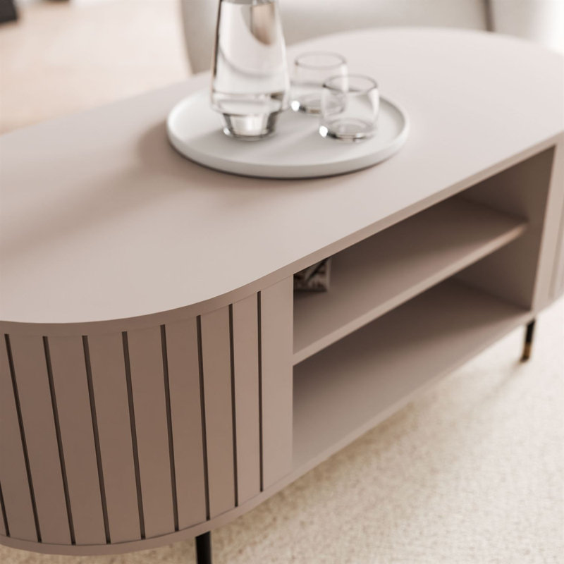 Coffee Table with Storage, Cashmire
