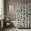 Playful Pals - Rideau de douche Premium-389908296