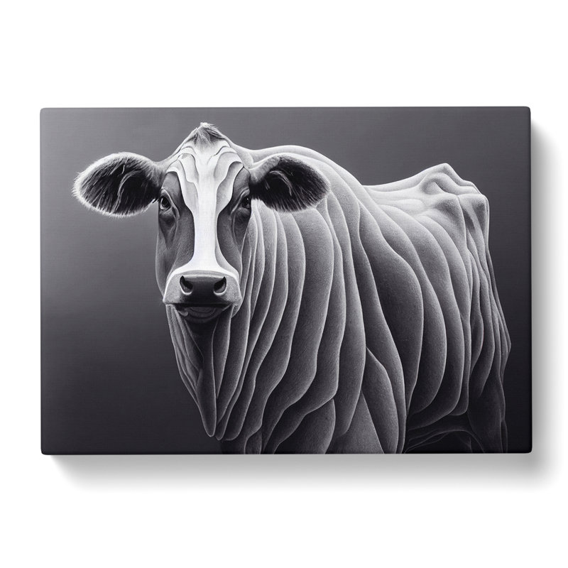 An Enviable Cow - Wrapped Canvas, 35cm H x 50cm W x 3cm D