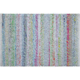 Confetti Striped Handwoven Purple/Blue/Green Indoor / Outdoor Use Area Rug