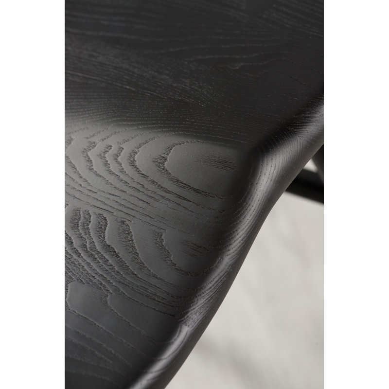Alma Bar Chair, Matte Black, Bar Stool (31” Seat Height)