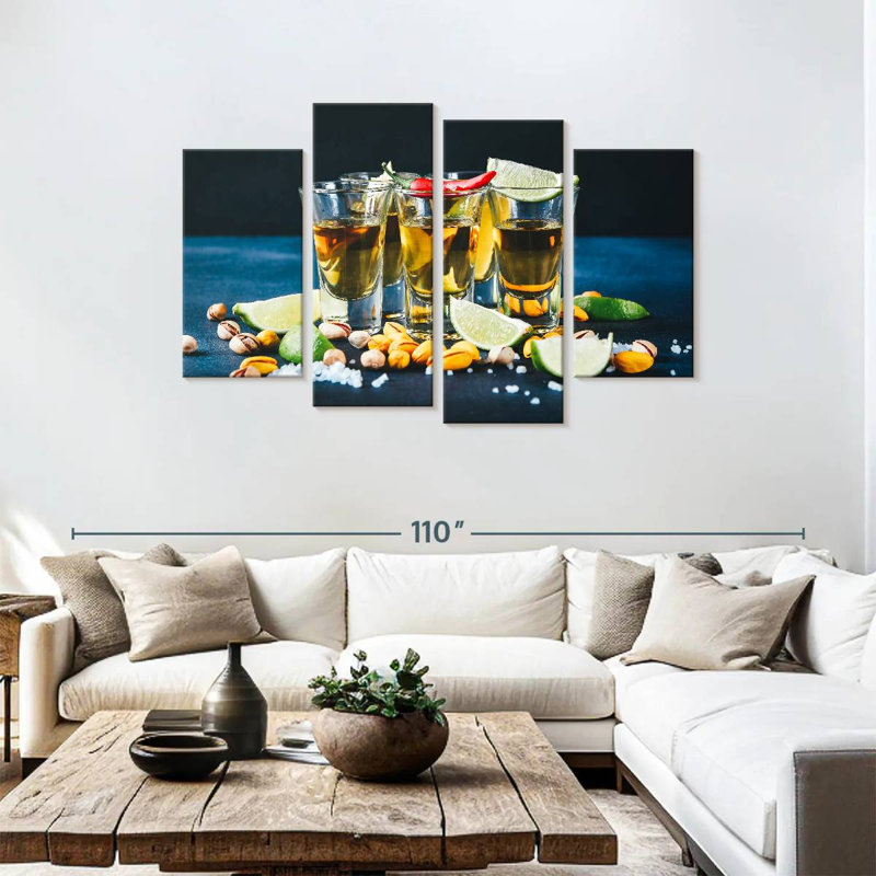 Yarlin Spicy Tequila Drink, 48'' H x 75'' W