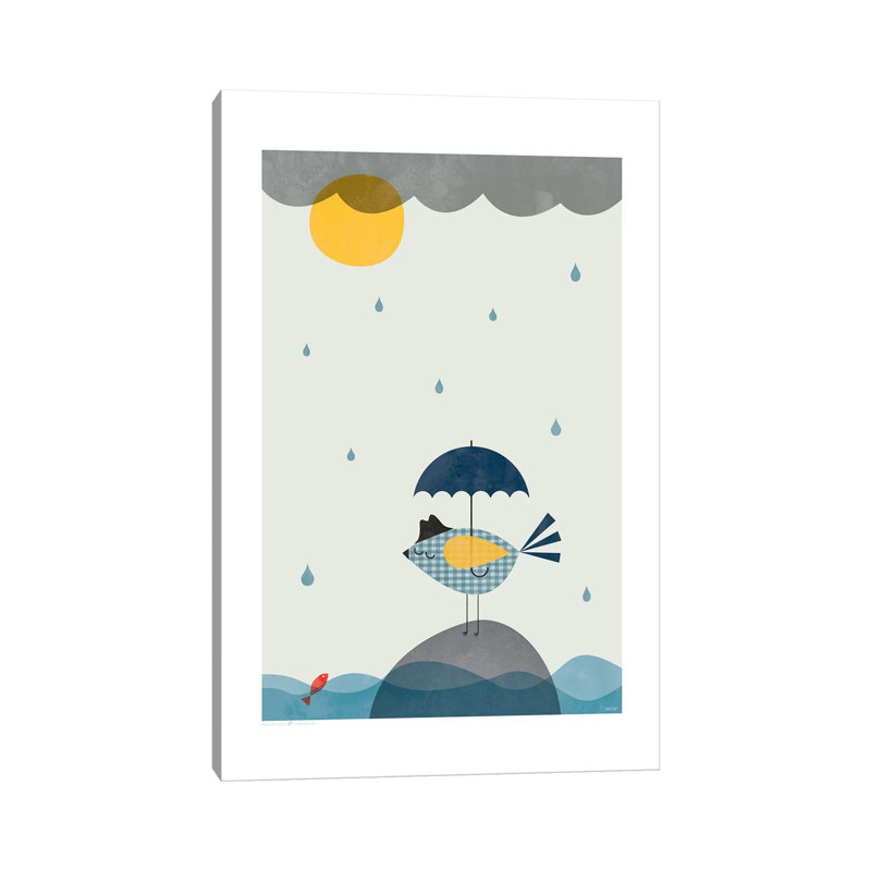 At The Creek 1 Piece Wrapped Canvas Wall Art, 101.6 cm H x 66.04 cm W