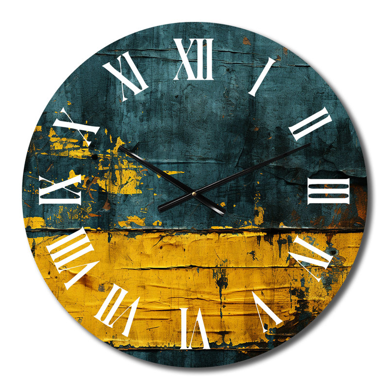 Horloge murale en métal, Médium