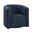 Fauteuil pivotant avec repose-pieds Upholstery-1197421778