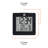 Digital Electric Tabletop Clock with Alarm-1365027015