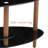 Harshan Glass Top Single Coffee Table-1626382483