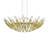 Chimes 60 - Light Dimmable LED Cylinder Chandelier-96062523