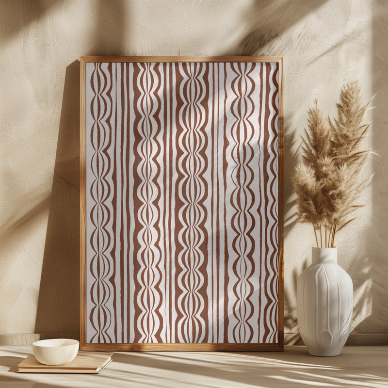 1 Piece Wrapped Canvas Wall Art