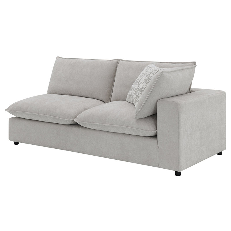 Causeuse modulaire avec 2 coussins
