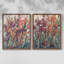 Sunlit Flowers I-Premium, reproduction encadrée - prête à être accrochée - aucun clou requis - aucun clou requis-1421775209-1421775221
