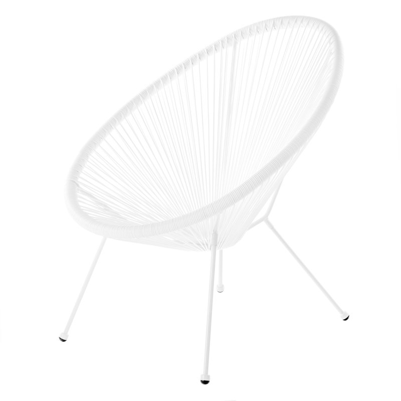 Sergeon Beach Chair, White