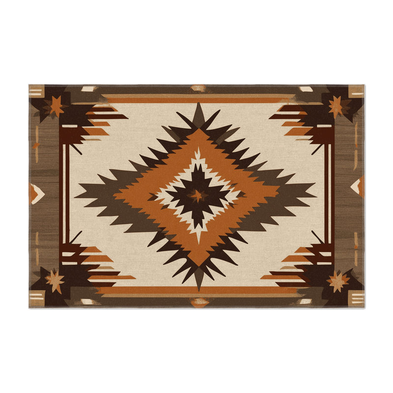 Desert Spirit Indoor And Outdoor Area Rug, Rectangle 1'6" x 2'6"
