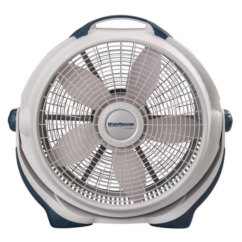 Lasko Wind Machine 23.88 in. H X 20 in. D 3 speed Floor Fan