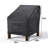 Black Patio Chair Covers Waterproof 2 Pack (36" W x 34" D x 32" H)