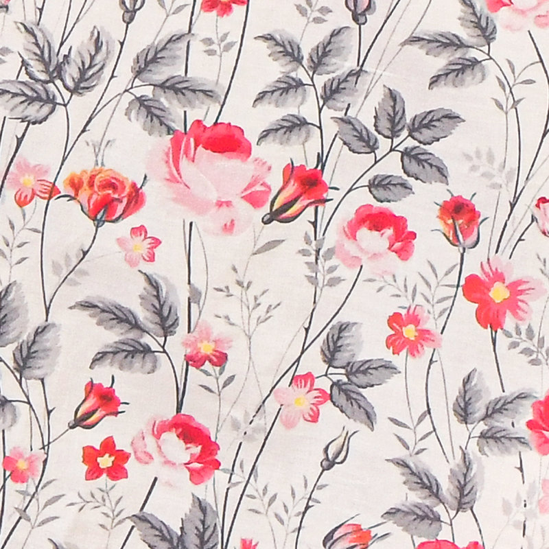 Ensemble de draps 100% coton avec poches profondes, draps en percale douillette avec ensemble de literie et de taies d'oreiller 3 pièces, Blush Floral