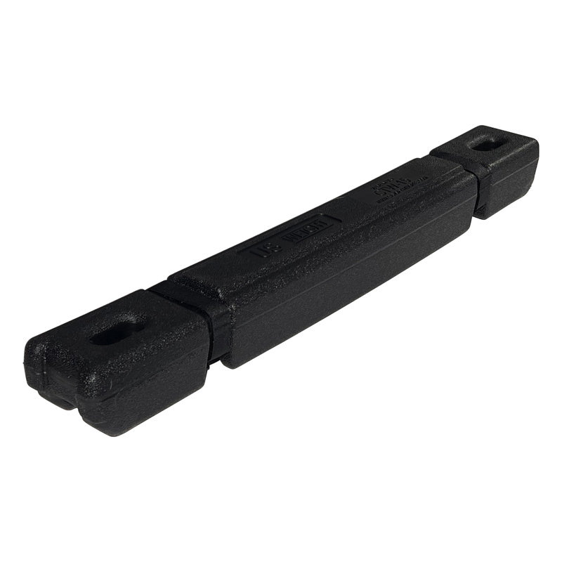 US Weight 60 lbs. Concrete Prefilled Black Ingot Canopy-Pop Up Tent Weights , Black