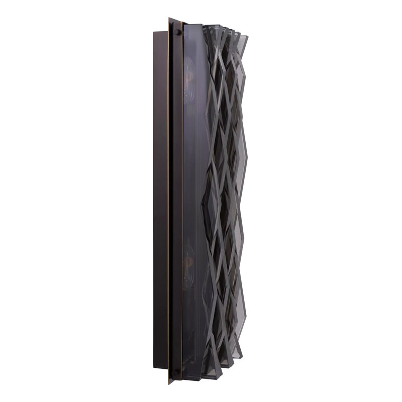 Nuvola 4 - Light Flush Mounted Sconce, Black