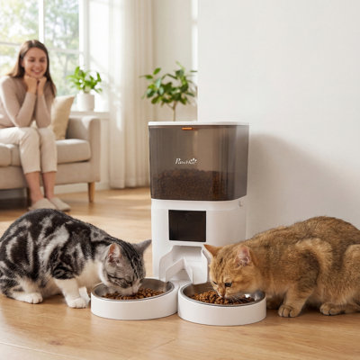 Distributeur automatique de nourriture pour chat avec commande APP automatique