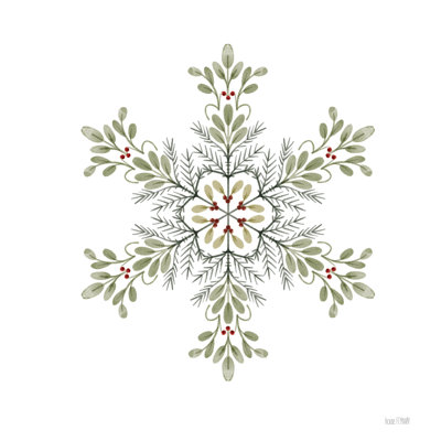 Evergreen Snowflake III
