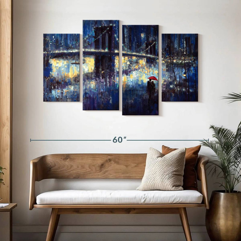 Tergel Evening Romance, 32" H x 52" W