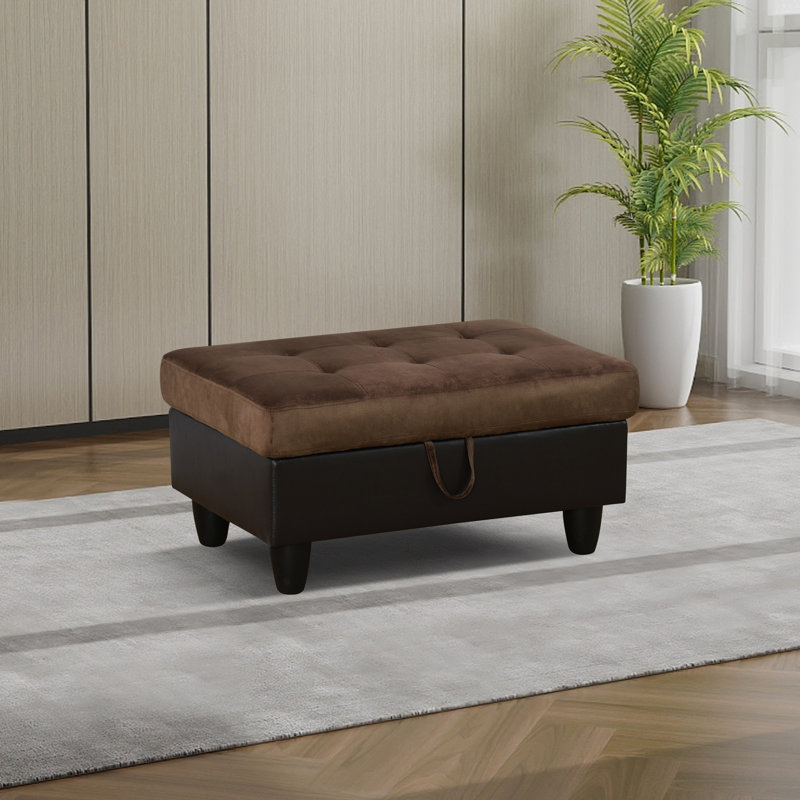 Repose-pieds Breux, Polyester brun