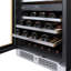 Avallon Dual Zone 23.81'' Freestanding 45 Bottle Wine Refrigerator-85821266