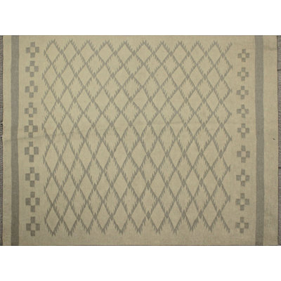 Reta Wool Geometric Indoor Rug