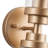 2-Lamp Gold Adjustable Light Glass Iron Wall light-723404027