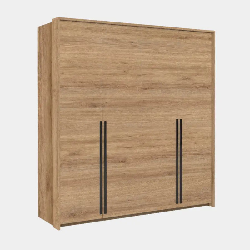 Bonis Manufactured Wood Wardrobe, Oak