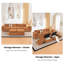  Canapé modulaire 79 po avec repose-pieds modulaire 79 po, 2 places, orange-131403093