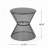 Outdoor&Indoor Side Table,End Table