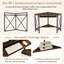Space-Saving Corner Computer Desk With With Hutch And Keyboard Tray
