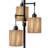 Silhouette  65" Rattan Tree Floor Lamp