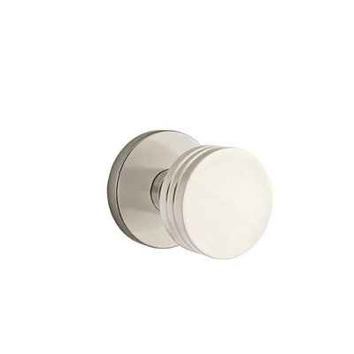 Ensemble de boutons d'intimité Emtek avec rosette à disque et bouton Bern