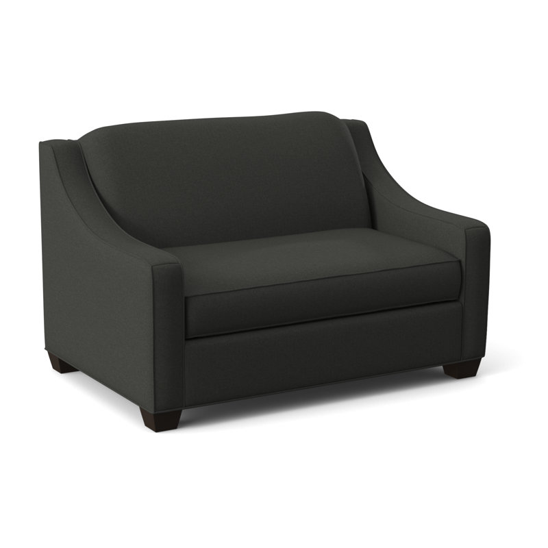 Phillips Upholstered Accent Chair, Cafelle, Dorset Charcoal