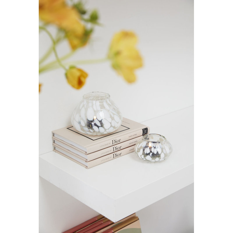 Vin 2'' H Glass Tabletop Votive Holder